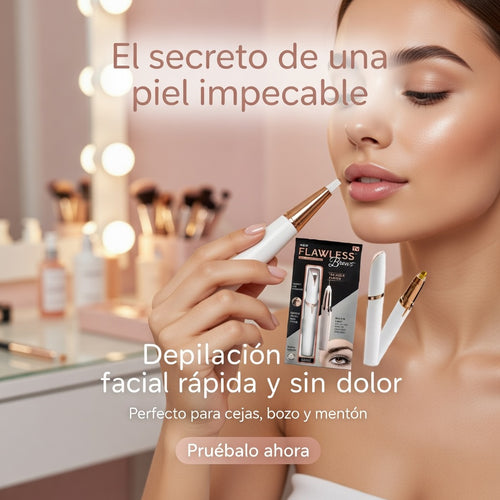 Depilador facial de cejas electrica