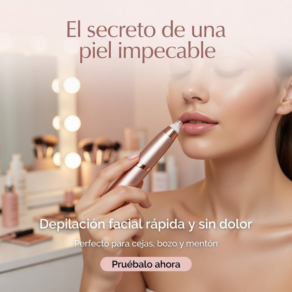 Depilador facial de cejas electrica